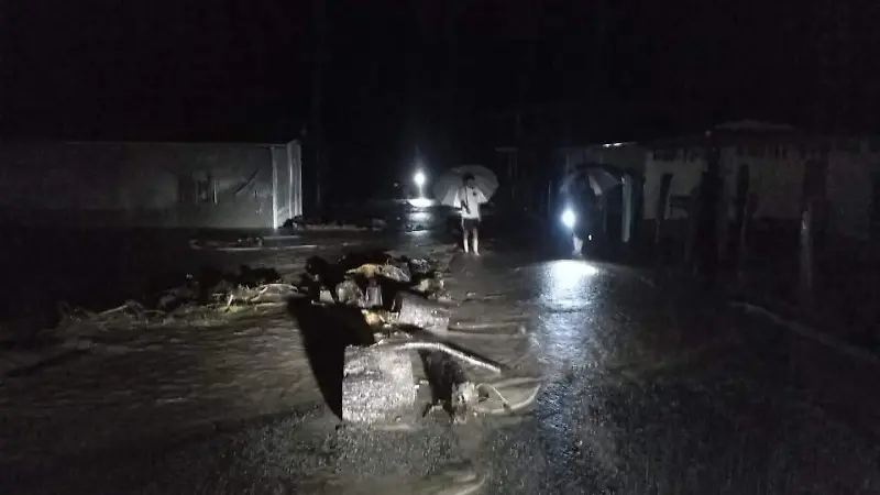 lluvias causan afectaciones en Chiapas